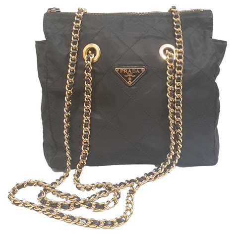 prada bag over shoulder|prada vintage nylon shoulder bag.